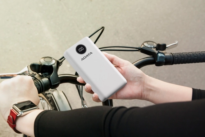 Fehér ADATA Powerbank P20000