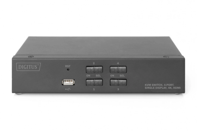 4 portos HDMI KVM switch 4K