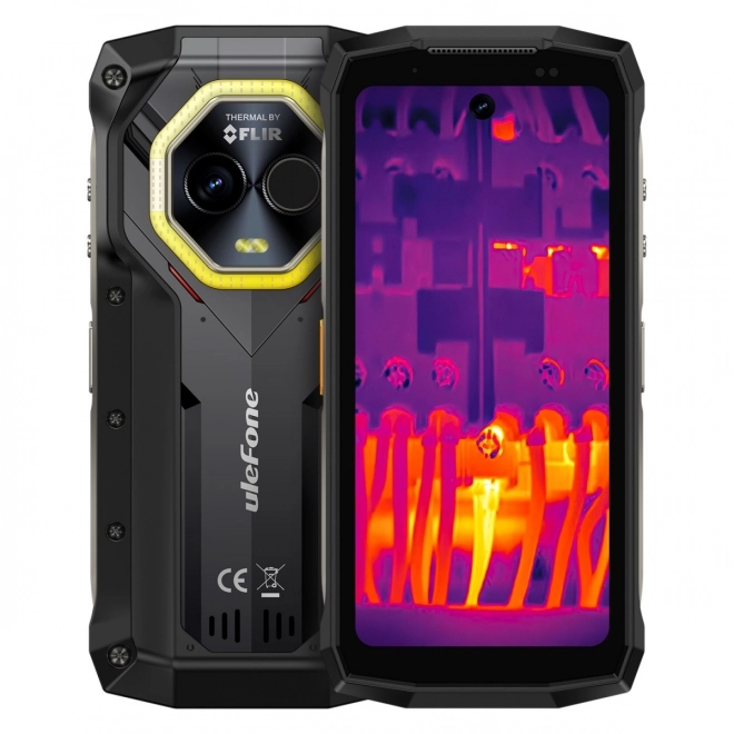 Armor Mini 20T Pro 5G okostelefon 4.7 hüvelyk 8/256GB IP69K hőkamerával fekete