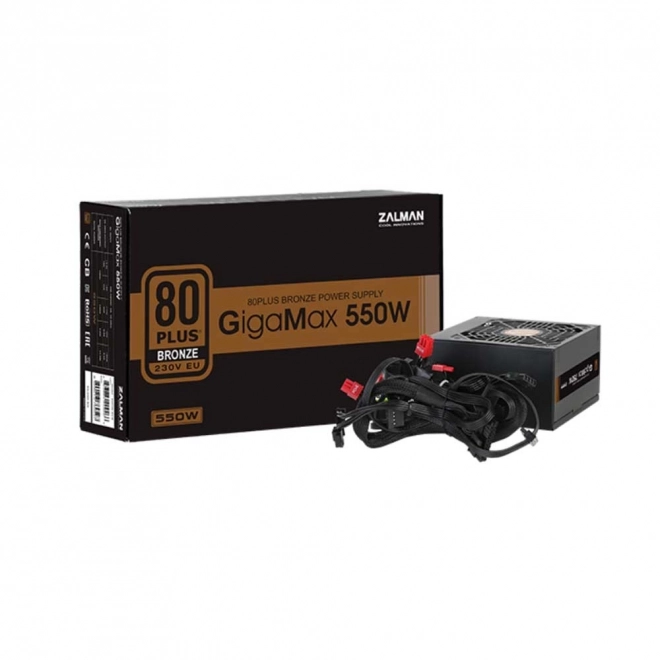 GigaMax táp 550W 80 PLUS BRONZE