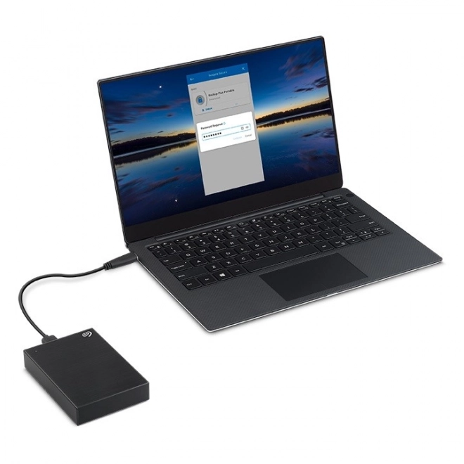 Seagate One Touch 4TB hordozható merevlemez fekete