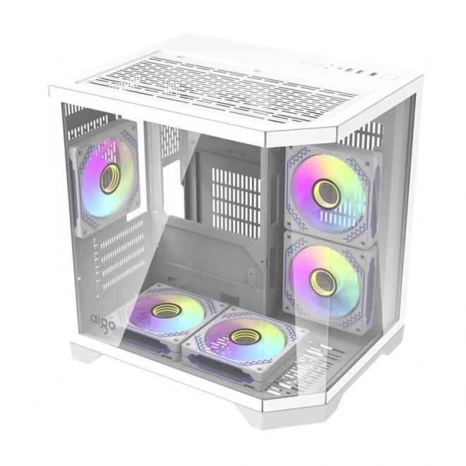 Kompakt Számítógépház 5 ARGB Ventilátorral