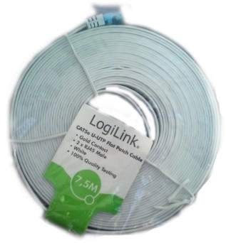 LogiLink lapos patch kábel CAT5e U-UTP 15m