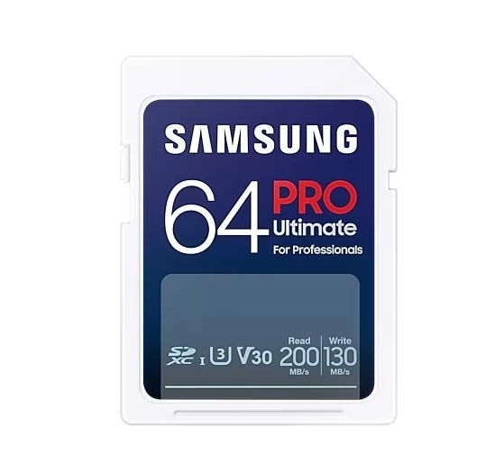 Samsung Pro Ultimate 64GB SD kártya olvasóval