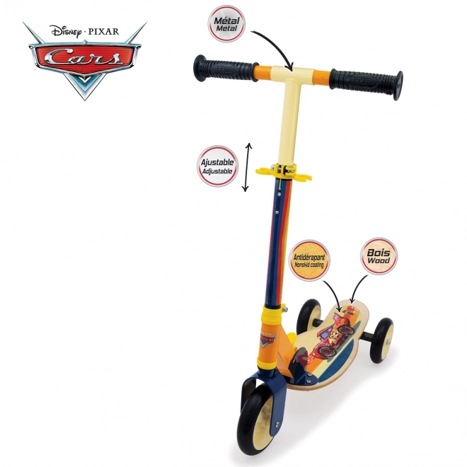 Smoby háromkerekű roller Disney Verdák fa
