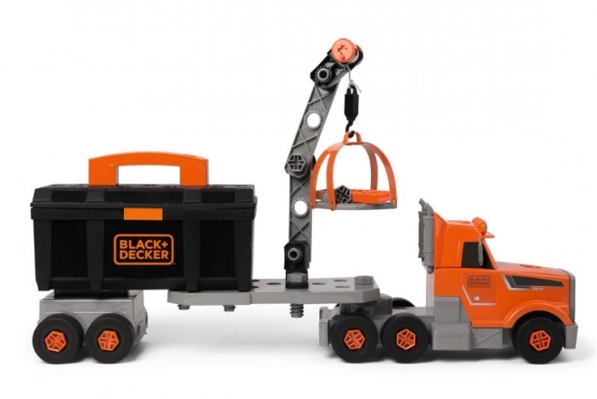 3 az 1-ben Smoby Black+Decker teherautó készlettel