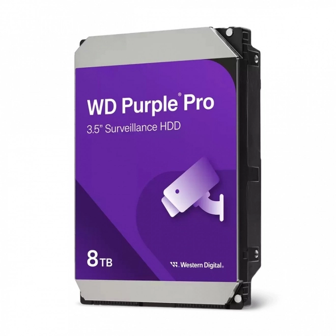 WD Purple Pro 8TB megfigyelési merevlemez