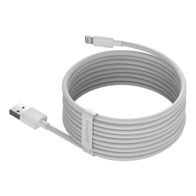 Baseus simple wisdom adatkábel készlet usb - lightning csatlakozással