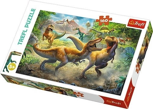 Tyrannosaurus Rex harci puzzle - 160 darabos