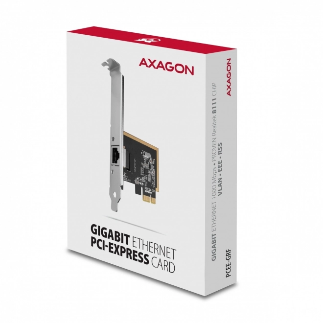 PCIe AXAGON Gigabit Ethernet hálózati kártya