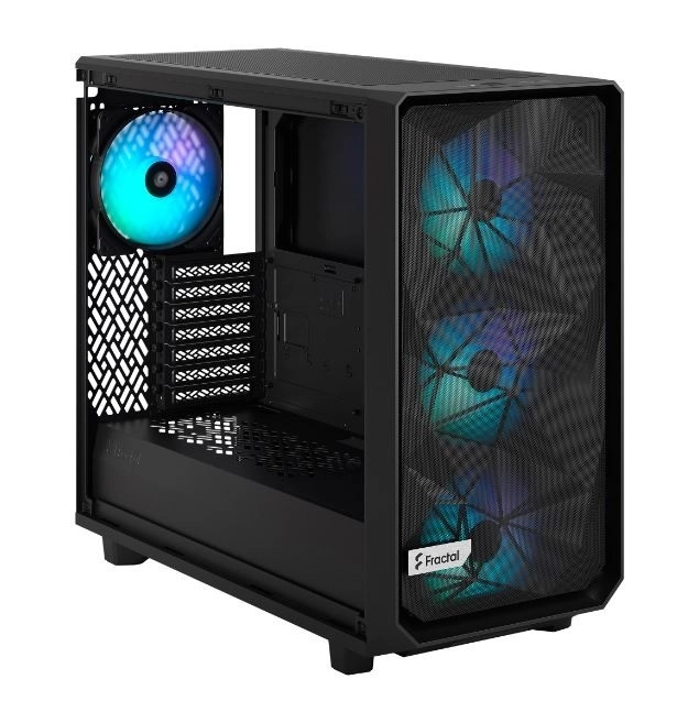 Meshify 2 RGB fekete üveg ház