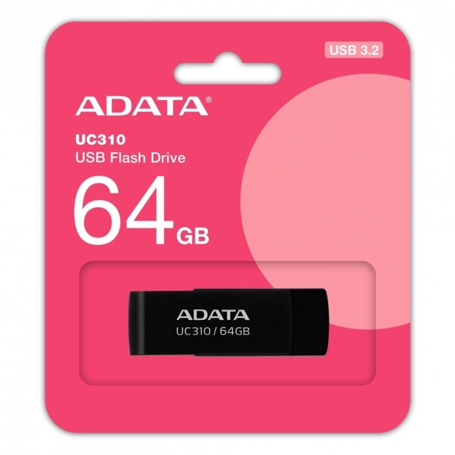 64GB USB 3.2 pendrive fekete