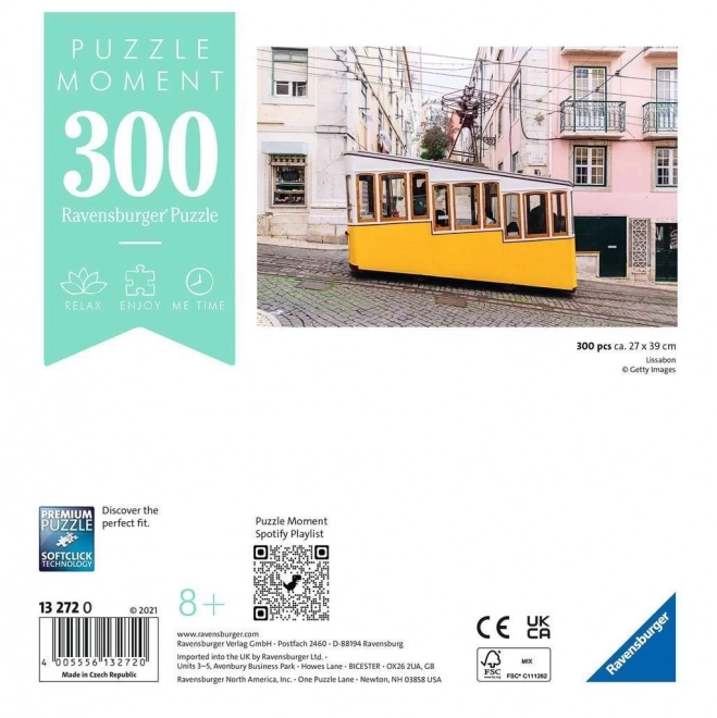 Ravensburger puzzle - 300 darabos Liszabon