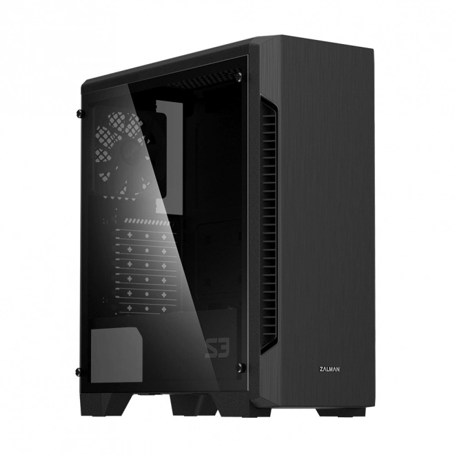 Szellőző Zalman S3 ATX Mid Tower PC ház 120 mm-es ventilátorral