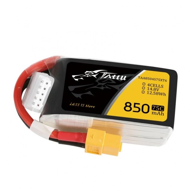 Tattu Gens Ace LiPo akkumulátor 850mAh 14.8V 75C