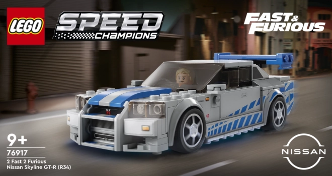 Lego Speed Champions Nissan Skyline GT-R játékautó