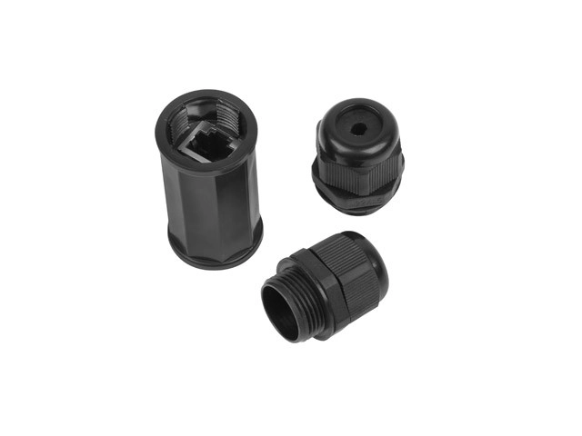 Vízálló RJ45 csatlakozó adapter, IP67, CAT6, Árnyékolt