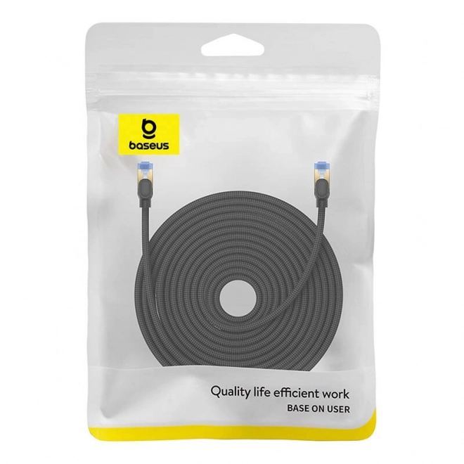 Oplett kábel Cat.7 Baseus Ethernet RJ45, 25m, fekete