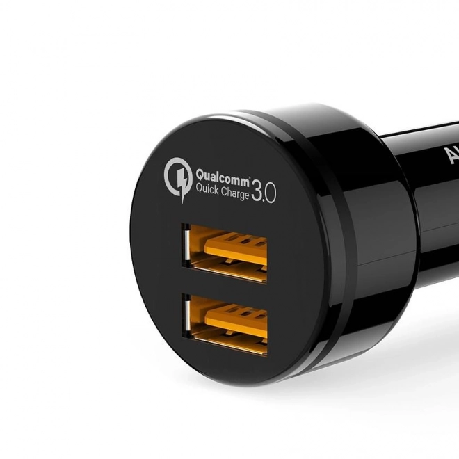 Ultragyors autós töltő 2xUSB Quick Charge 3.0 36W