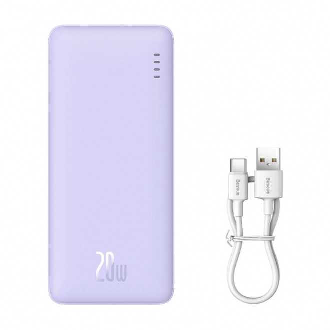 Baseus Airpow powerbank 10000mAh 20W lila