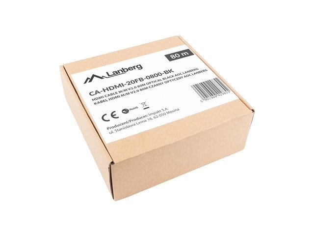 Lanberg 4K HDMI kábel 80m