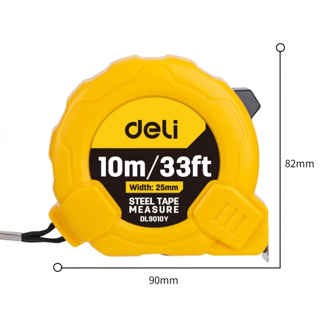 Deli sárga mérőszalag 10m