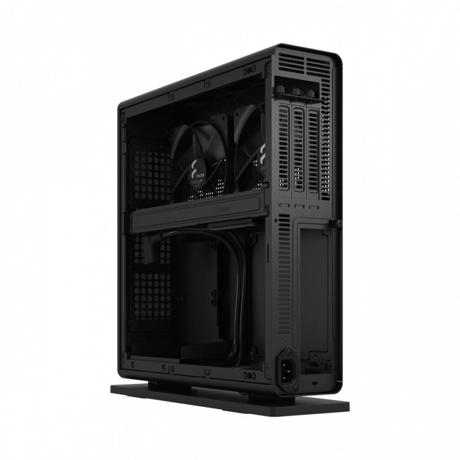 Fekete Ridge PCIE 4.0 mITX számítógépház
