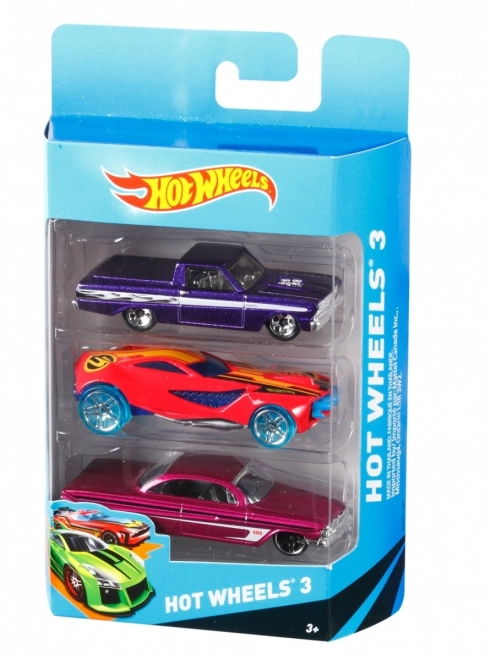 hot wheels angličágy 3 darabos készlet