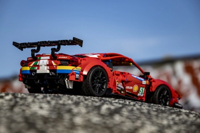 Ferrari 488 GTE AF Corse #51 LEGO Technic modell