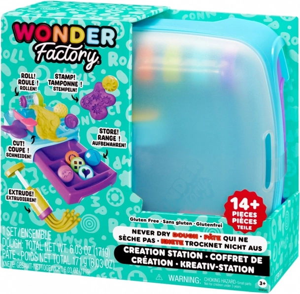 Kreatív állomás marcipán formázáshoz Wonder Factory Dough