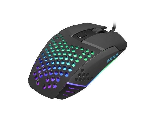 Fury Battler játék egér 6400 DPI RGB világítással fekete