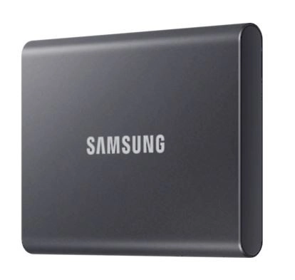 Samsung hordozható T7 SSD 1TB USB 3.2 szürke