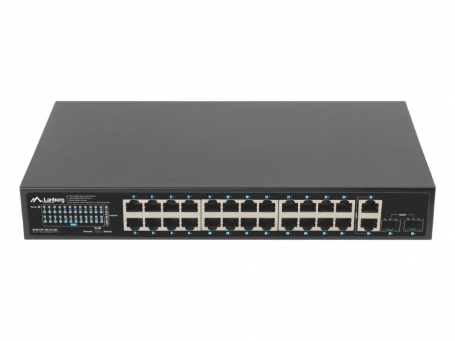 Lanberg 360W PoE+ rack switch 28 porttal