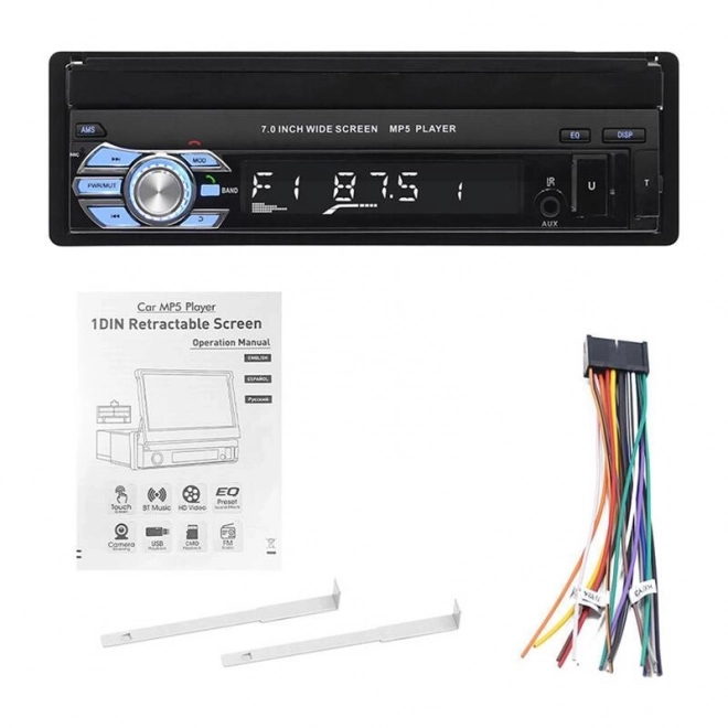 Podofo 10,1" autós monitor Carplay & Android Auto-val