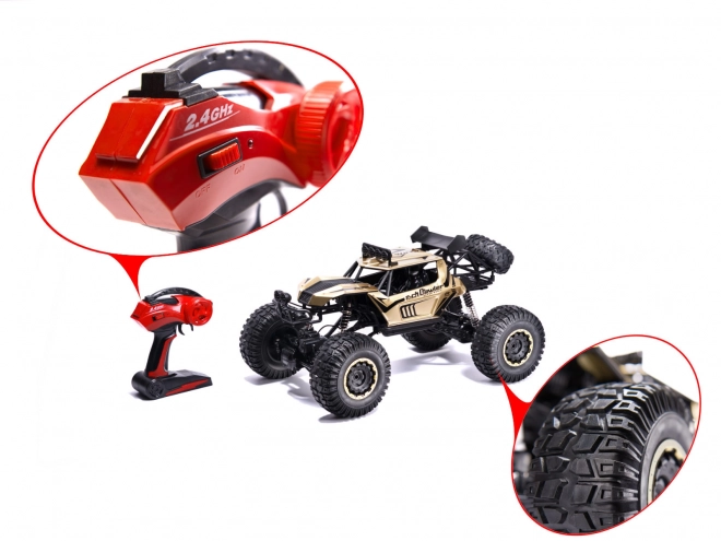 Zlató rc off-road autó 1:8 méretarány – Arany