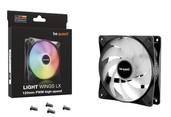 Light Wings 120 mm pwm nagy-sebességű ventilátor
