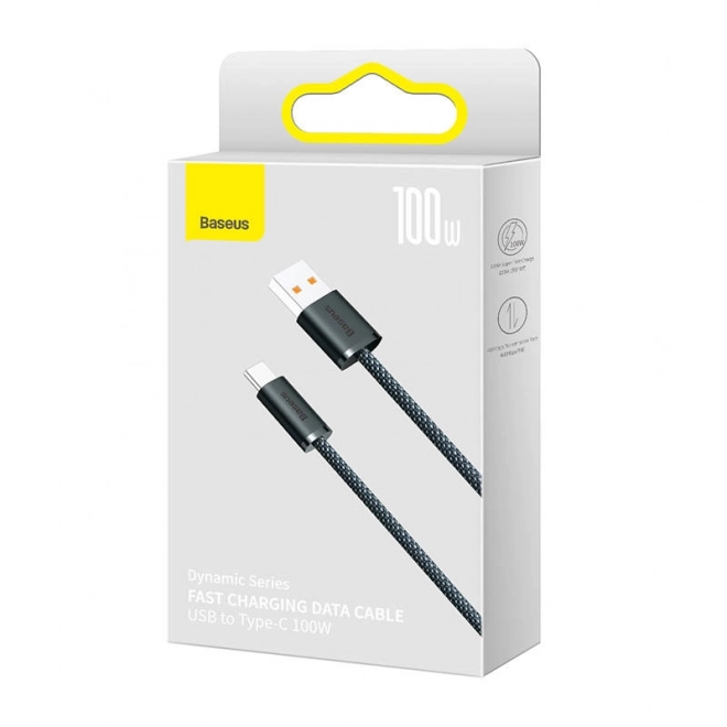 Usb-c kábel 100w Baseus Dynamic szürke