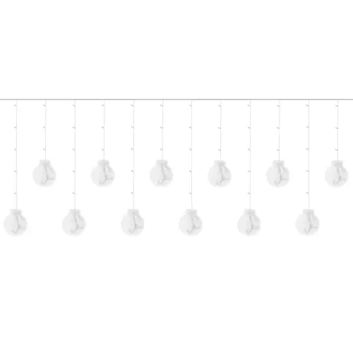 Led fényfüggöny 108 LED hideg fehérrel