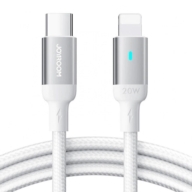 Joyroom USB-C say Lightning kábel 20W 2m fehér