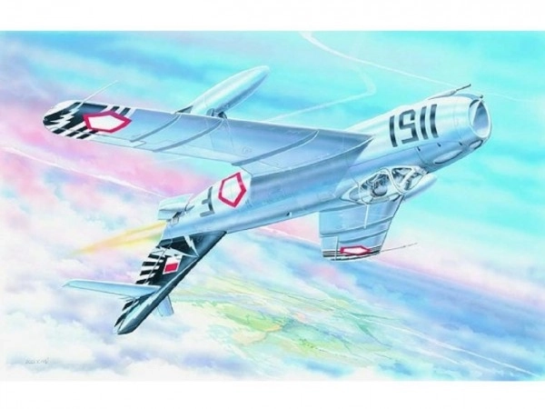 Mig 17 f/lim 6 repülőgép modell