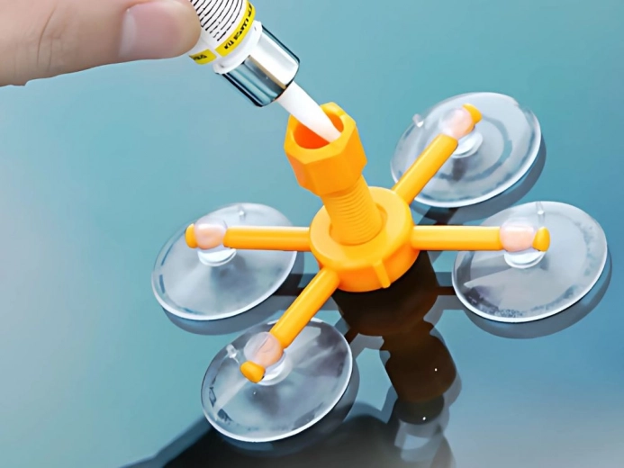 Precíz gyantabefecskendezés