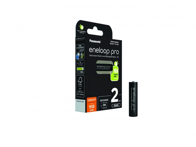 Eneloop Pro Újratölthető AAA Akkumulátorok 930 mAh 2 Darabos Készlet