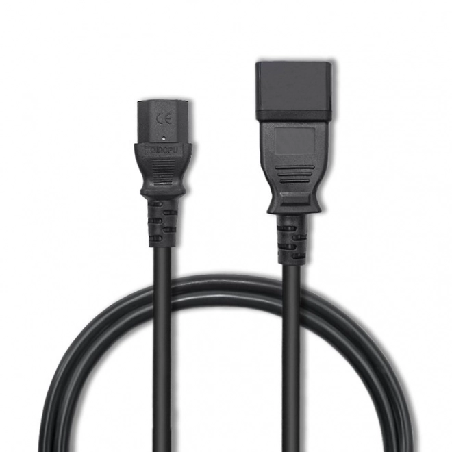 Tápkábel UPS-hez C20/C13 csatlakozóval 1,2m