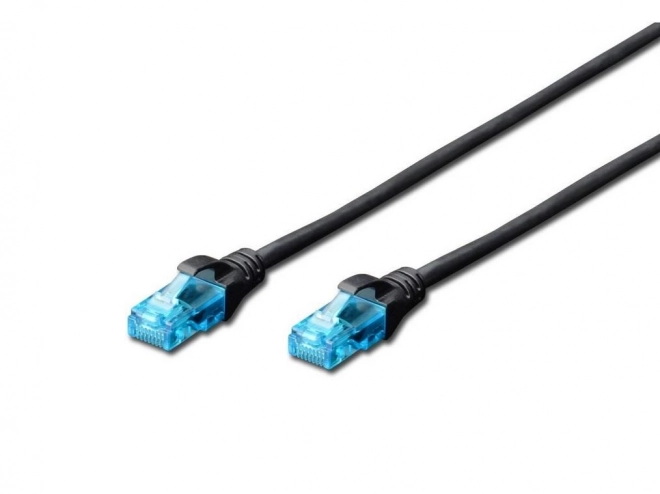 Patchcord UTP Cat.5e 2m Fekete