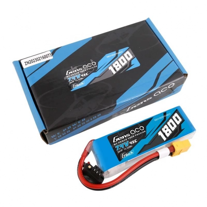 Gens Ace G-Tech LiPo akkumulátor 1800mAh 7,4V 45C