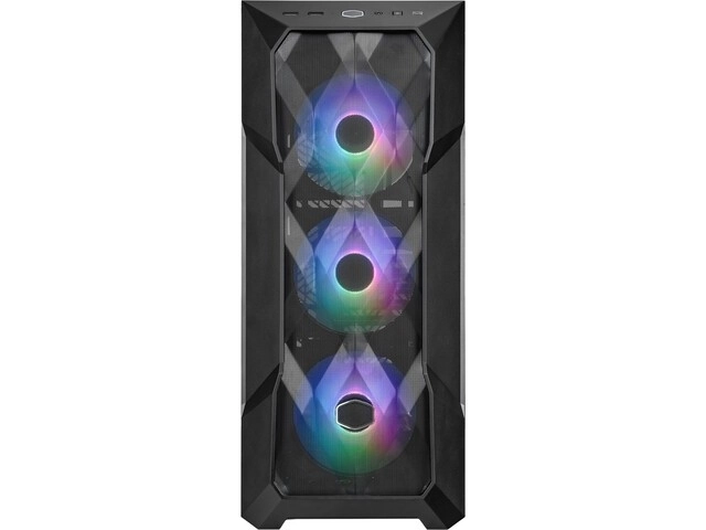 Fekete MasterBox TD500 V2 Mesh ablakos ARGB ház