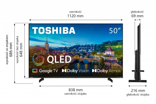 QLED TV 50 hüvelyk