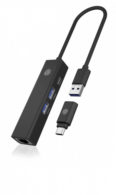4 az 1-ben USB-C és LAN csatlakozó HUB
