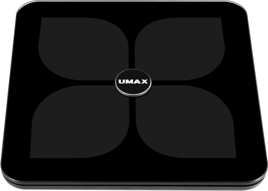 umax smart scale us20hrc fekete okosmérleg