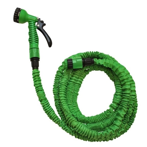 Kerti locsolócső EXTENSIVE PISTOLET 20m - 60m – Zöld